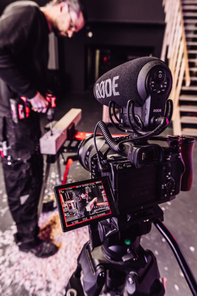 Professionelles Kamera-Equipment